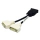 Câbles doubleurs DMS-59 vers 2x DVI-I Dell 0H9361 H9361