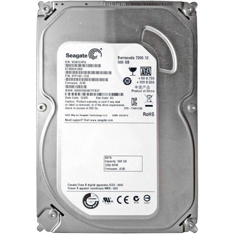 Disque Dur Interne SEAGATE BarraCuda 500Go 3.5 - Talos