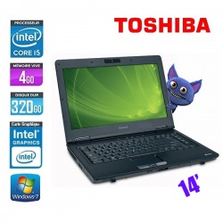 TOSHIBA TECRA M11-12U CORE I5 M520 2.4GHZ - GRADE B